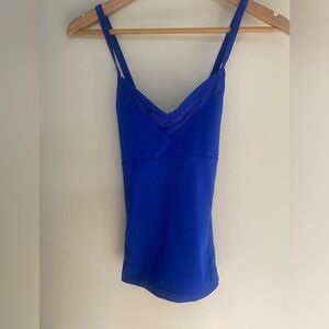 ALO Yoga Blue Tank Top